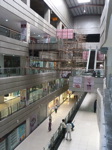Puis viennent les shopping malls, parfois assez miteux comme celui-ci à Nagpur