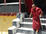 La population de moines compte beaucoup de religieux âgés... (16/19)